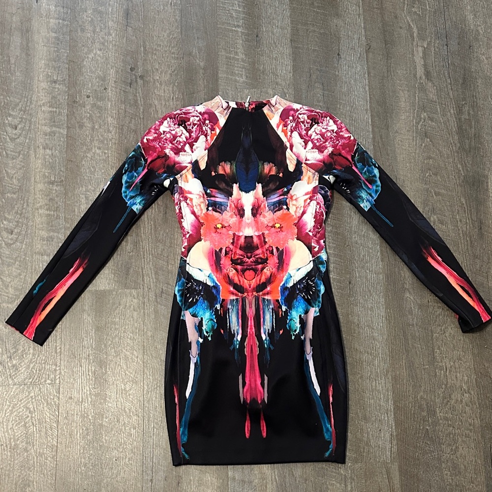 NICHOLAS Multicolor Long Sleeve Dress